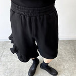Summer One Leg Ruffled Shorts