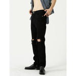 Black Ripped Pants