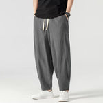 Loose-fitting Retro Lantern Pants