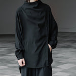 Asymmetrical Placket Shirt