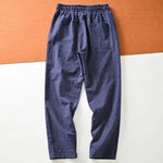 Striped Loose Straight Casual Pants