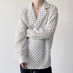 Double-layer Pleated Twilight Shirt