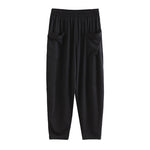 Elastic Waist Harem Pants
