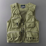 Multi-pocket Loose Casual Work Vest