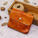 Retro Card Holder Coin Purse Mini Wallet