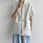 Short Sleeve Casual Blazer