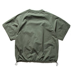 Quick-Drying Crew Neck T-Shirt with Drawstring