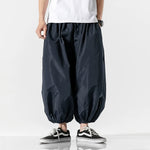 Loose Casual Cropped Trousers