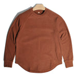 Retro Double-sided German Fleece Rounded Hem Warm Base Layer Shirt