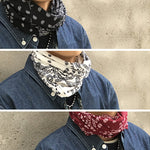 Retro Cashew Flower Scarf