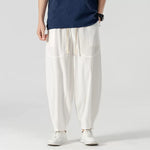 Loose-fitting Retro Lantern Pants
