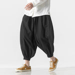Loose-fitting Trouser Leg Cuffs Bloomers