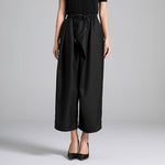 Retro Pleated High Waist Loose Straight Pants