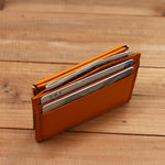 Ultra-thin Mini Leather Coin Purse Card Holder