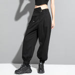 Irregular Waist Casual Loose Jogger Pants