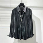 Silver Sequined Shirt