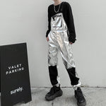 Silver Shiny Performance Overalls