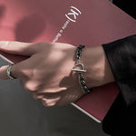 Titanium Steel Double Bracelet