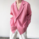 Double-breasted Colorful Blazer