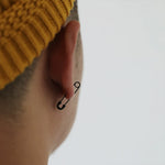 Single Paper Clip Earring