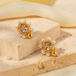 Vintage Firefly Earrings