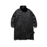 Lapel Single-side Button Windbreaker