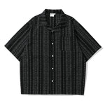 Retro Linen Striped Shirt