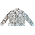 Vintage Jacquard Transparent Short Jacket