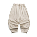 Linen Casual Lantern Wide-leg Pants