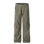American Vintage Flared Multi-pocket Overalls