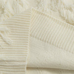 Round Neck Solid Color Knitted Sweater