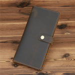 Retro Bifold Multi-card slot Leather Wallet