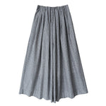 Striped Casual Loose Wide-leg Pants
