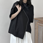 Irregular Loose Patchwork T-shirt