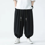 Loose Draped Cuff Bloomers