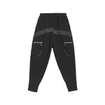 Zippered Pocket Slim Fit Trousers