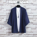 Thin Cotton And Linen Loose Cardigan