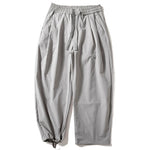Loose Draped Wide-leg Pants