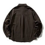 Casual Oversized Faux Two-piece Shirt