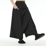 Loose Casual Wide-leg Low-crotch Culottes