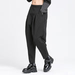 Casual Patchwork Harem Pants