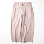 Flowy Wide-leg Straight Cropped Trousers