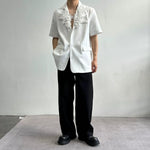 Loose Casual 3D Floral Lapel Blazer