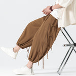 Ribbon Loose Casual Pants