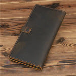 Retro Bifold Multi-card slot Leather Wallet
