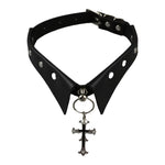 Cross Punk Metal Clavicle Chain
