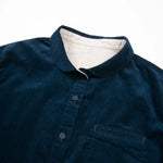 Fine-striped Pure Cotton Corduroy Shirt