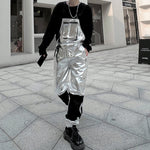 Silver Shiny Performance Overalls