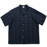 Retro Linen Striped Shirt