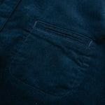 Fine-striped Pure Cotton Corduroy Shirt